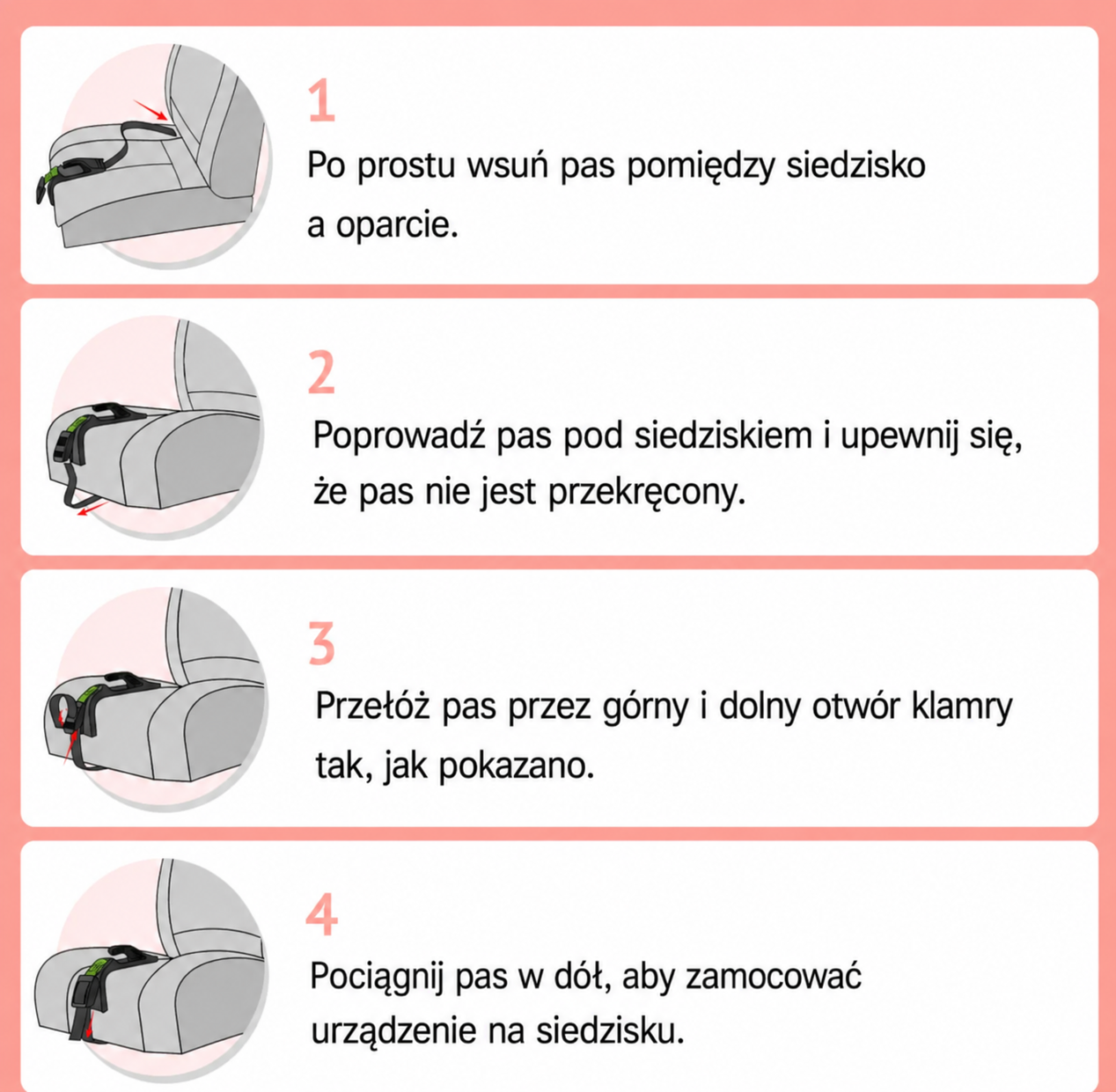 Pas bezpieczeństwa dla kobiet w ciąży